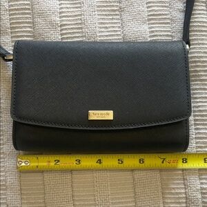 Kate spade black leather purse